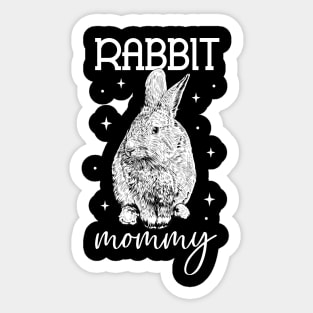 Rabbit lover - Rabbit Mommy Sticker